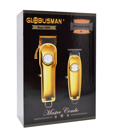 GLOBUSMAN COMBO MASTER MAQUINA CORTE Y RECORTADORA GOLD/SILVER 62000CT