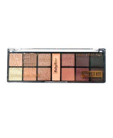 RUBY ROSE KIT 8 SOMBRAS/4 MATTE/1 PRIMER HB-9942 (R)