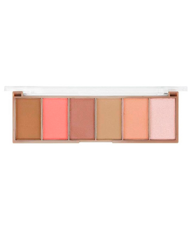 RUBY ROSE CHEEK PLAY CONTORNO RUBOR ILUMINADOR CON 6 HB-7515 (R)