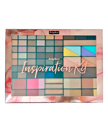 RUBY ROSE INSPIRATION KIT COMPLETO MAQUILLAJE HB-9365