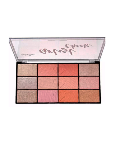 RUBY ROSE PALETA RUBORES 12 TONOS HB7219