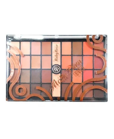 RUBY ROSE MATTE DIVA 32 SOMBRAS MATE/ 2 PRIMER HB-9974