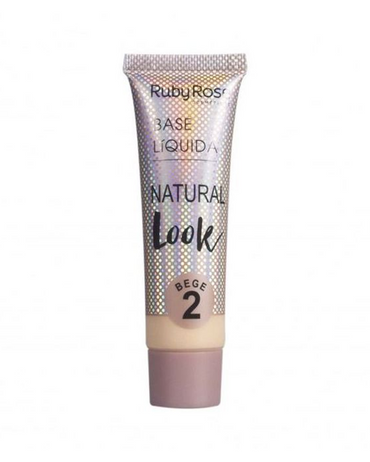 RUBY ROSE NATURAL LOOK BASE LIQUIDA BEIGE #2 HB-8051/2