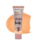 RUBY ROSE NATURAL LOOK BASE LIQUIDA BEIGE #3 HB-8051/2