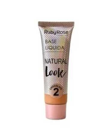 RUBY ROSE NATURAL LOOK BASE LIQUIDA CHOCOLATE #2 HB-8051/3