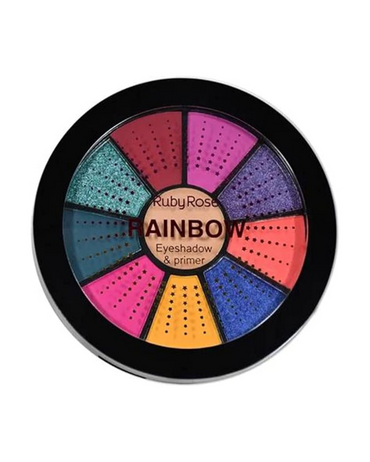 RUBY ROSE RAINBOW KIT 9 SOMBRAS+ 1 PRIMER HB-9986/1
