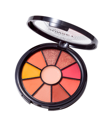 RUBY ROSE SUNSET KIT 9 SOMBRAS+ 1 PRIMER HB-9986/3