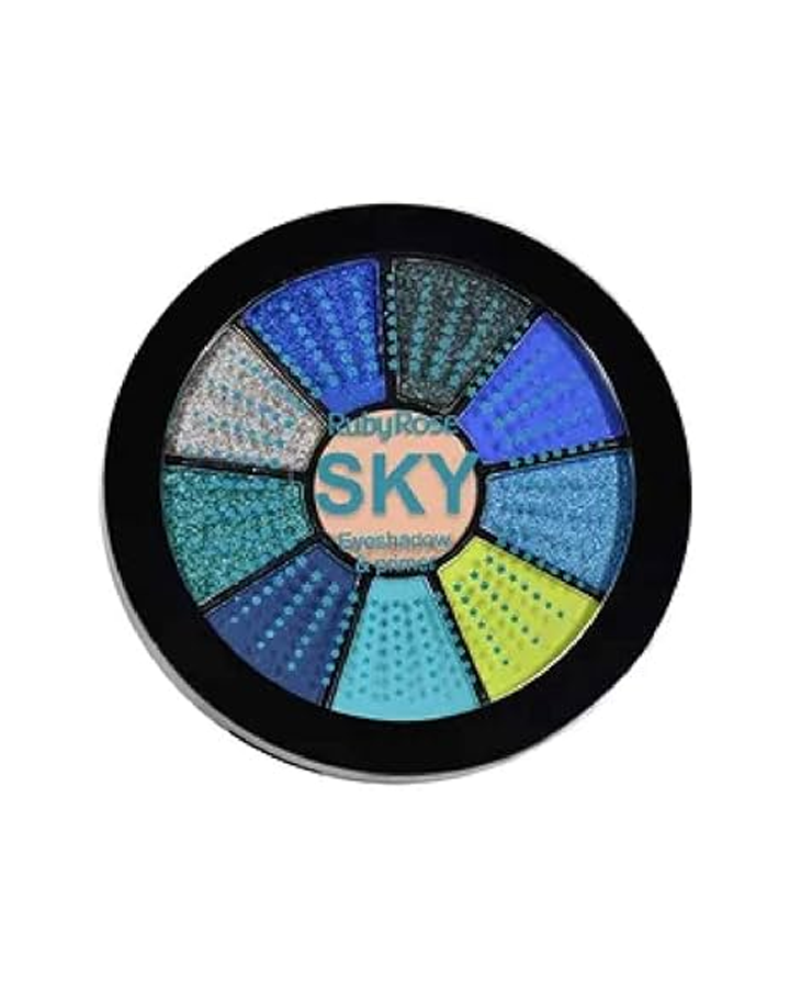 RUBY ROSE SKY KIT 9 SOMBRAS+ 1 PRIMER HB-9986/5