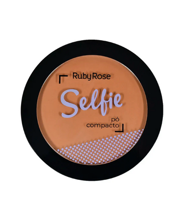 RUBY ROSE SELFIE POWDER RUBY ROSE COMPACT HB-7228 CHOCOLATE 3 (R)