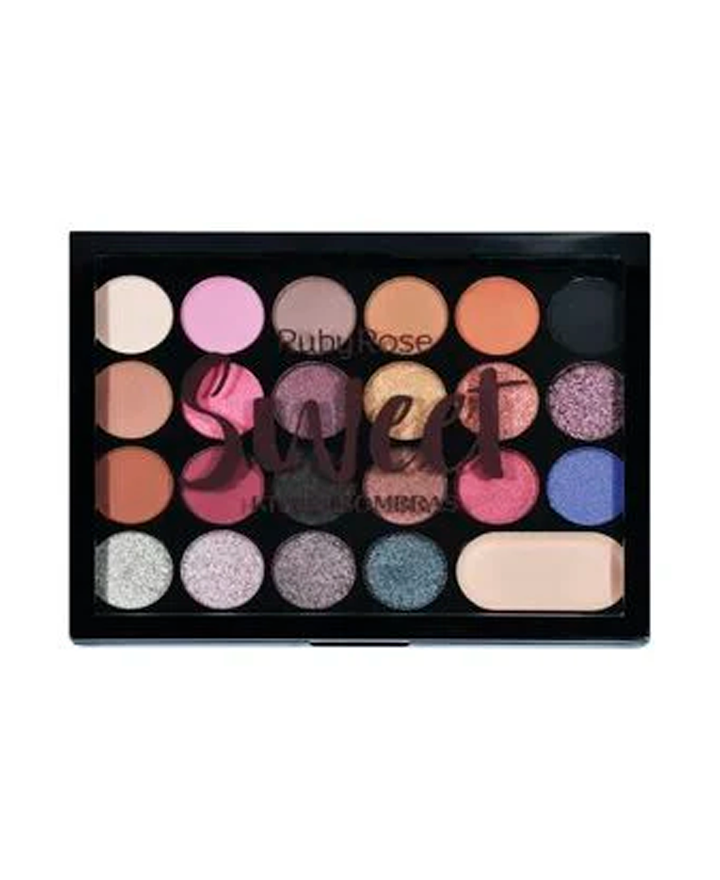 RUBY ROSE PALETA SOMBRAS 22 TONOS /1 BASE HB-1010
