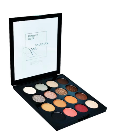 RUBY ROSE PALETA SOMBRAS 15 TONOS /1 BASE HB-1021