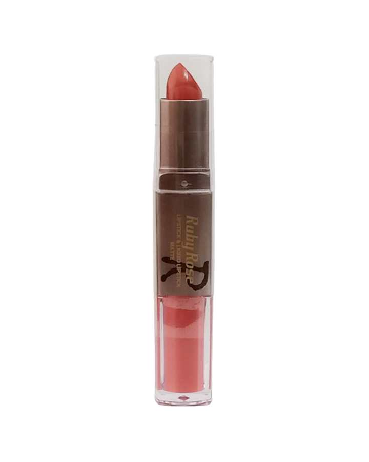 RUBY ROSE LIPSTICK AND LIQUID MATTE HB-8606 COLOR 129 G-4