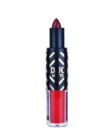 RUBY ROSE DUO MATE  LIPSTICK + LIQUID HB-8607  TONO 316 G-1