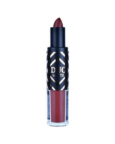 RUBY ROSE DUO MATE  LIPSTICK + LIQUID HB-8607  TONO 313 G-2