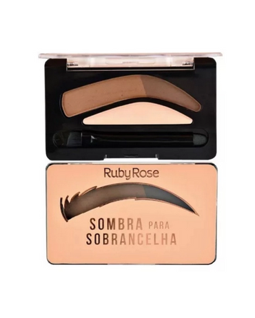 RUBY ROSE SOMBRA DOS TONOS + PRIMER DE CEJAS EBONY HB-9355