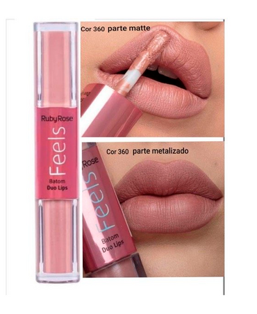 RUBY ROSE FEELS DUO MATTE+METALIC HB-8225 360 GRUPO 2