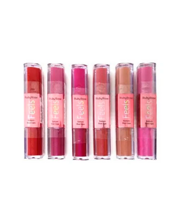 RUBY ROSE FEELS DUO MATTE+METALIC HB-8225 BLISTER CON 48 PIEZASGRUPO 2