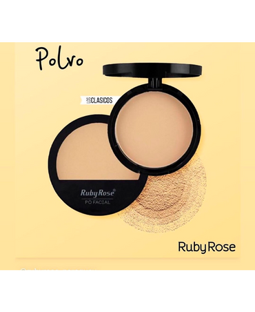RUBY ROSE POLVO COMPACTO HB-7206 PC02