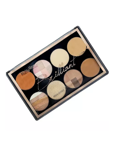 RUBY ROSE BRILLIANT HIGHLIGHTER BLUSH POWDER HB-7231
