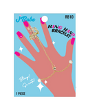 J BABE RING HAND BRACELET GOLD RB10