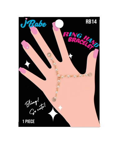 J BABE RING HAND BRACELET RING DIAMOND RB14