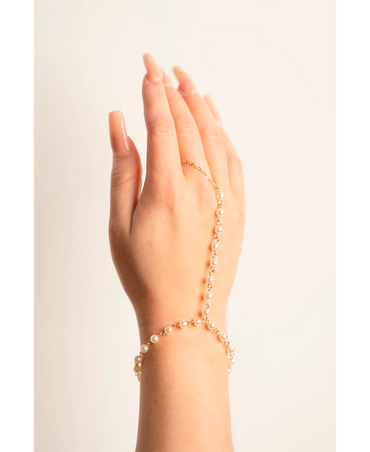 J BABE RING HAND BRACELET RING DIAMOND RB14
