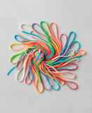 J BABE ELASTIC HAIR TIES MULTICOLOR HT12
