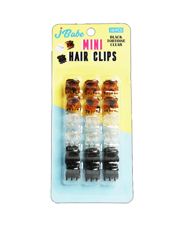 J BABE MINI HAIR CLIPS 18 PZS. MHC1