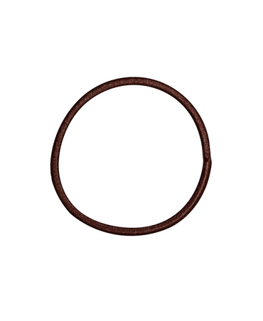 J BABE HAIR ELASTIC BANDS X10 PZS. HEB2 BROWN