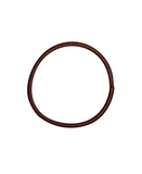 J BABE HAIR ELASTIC BANDS X10 PZS. HEB2 BROWN