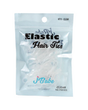 J BABE MINI ELASTIC HAIR TIES SIZE SMALL CLEAR 100 PIEZAS MHT1