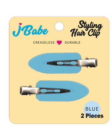 J BABE STYLING HAIR CLIP 2 PZS. BLUE STH3