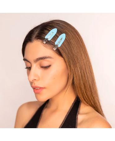 J BABE STYLING HAIR CLIP 2 PZS. BLUE STH3