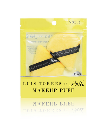 J LASH LUIS TORRES VOLUME 3 MAKE UP PUFF 2 PZAS. JL-LTS16