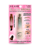 J.LASH BRUSH ON BROWS JL-BOB1 TAUPE