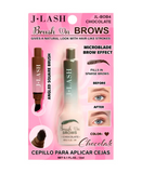 J.LASH BRUSH ON BROWS JL-BOB4 CHOCOLATE