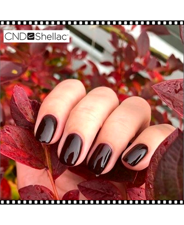 CND SHELLAC 0.25 OZ. 304 BLACK CHERRY