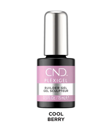 CND PLEXIGEL COLOR BUILDER COOL BERRY 0.5 OZ.