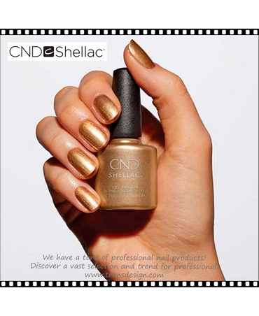 CND SHELLAC 0.25 OZ. 490 GOLD HARDWARE