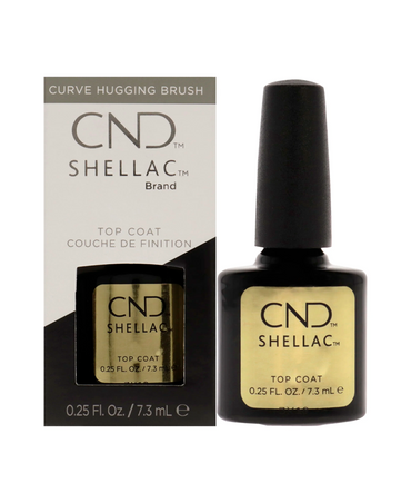CND SHELLAC TOP COAT 0.25 OZ