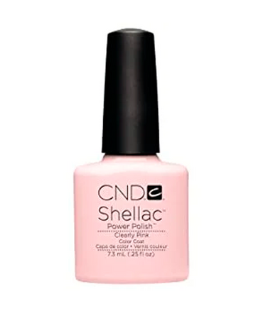 CND SHELLAC 0.25 OZ. 001 CLEARLY PINK