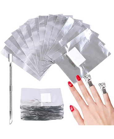 CND SHELLAC FOIL REMOVER WRAPS 250 PZAS.