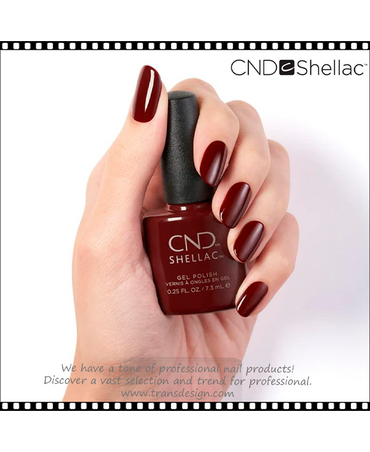 CND SHELLAC 0.25 OZ. 222 OXBLOOD