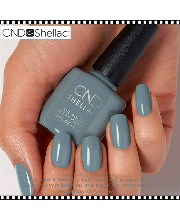 CND SHELLAC 0.25 OZ. 258 MYSTIC SLATE