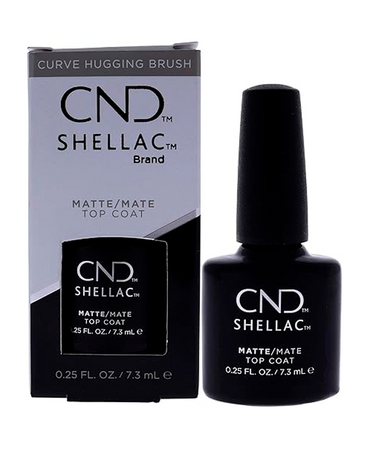 CND SHELLAC MATTE TOP COAT 0.25 OZ.