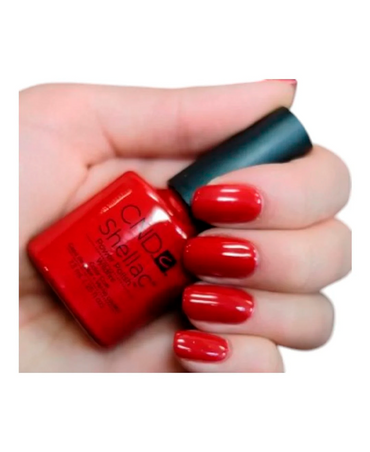 CND SHELLAC 0.25 OZ. 158 WILDFIRE