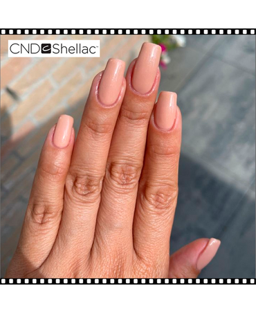 CND SHELLAC 0.25 OZ. 004 BARE CHEMISE