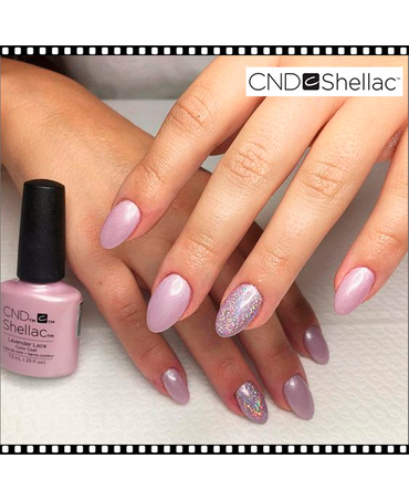 CND SHELLAC 0.25 OZ. 216 LAVENDER LACE