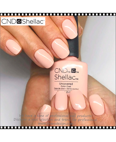 CND SHELLAC 0.25 OZ. 267 UNCOVERED