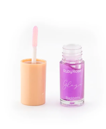 RUBY ROSE GLAZE LIP OIL BLACKBERRY HB-8221